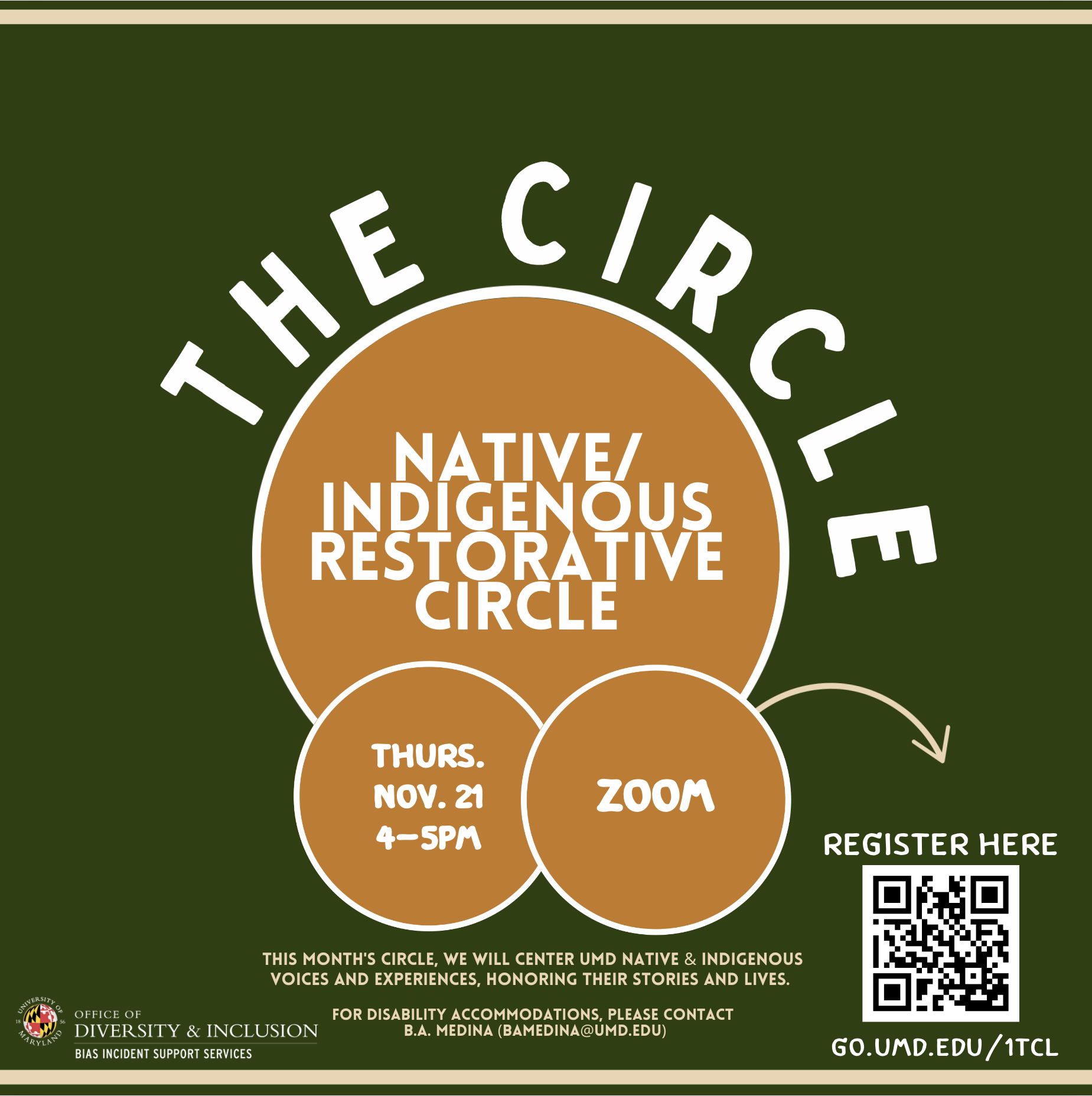 November Native Resorative Circle logo